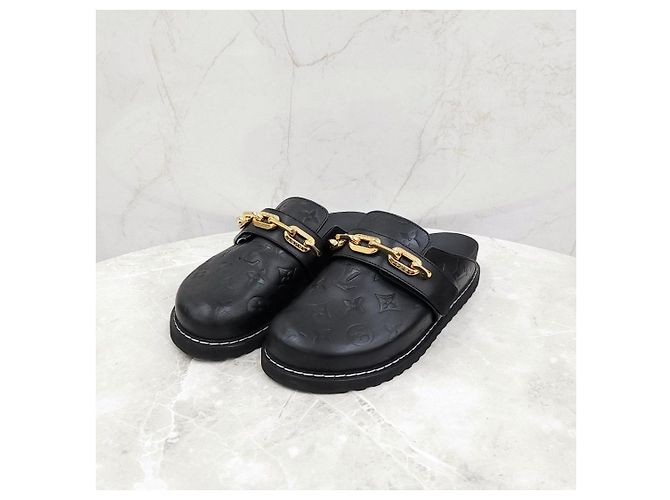 Louis Vuitton Mule Clog Comfort Monogram Cozy - vista 10