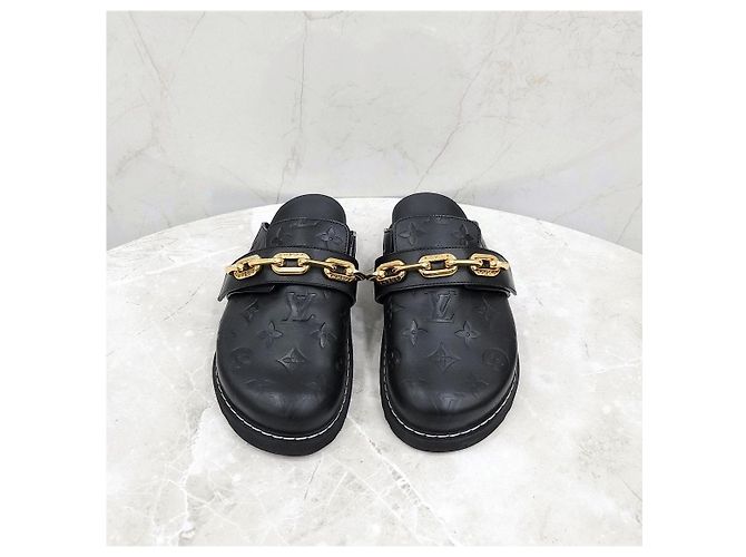 Louis Vuitton Mule Clog Comfort Monogram Cozy - vista 11