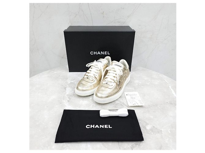 Chanel Sneaker Gold - Ansicht 12