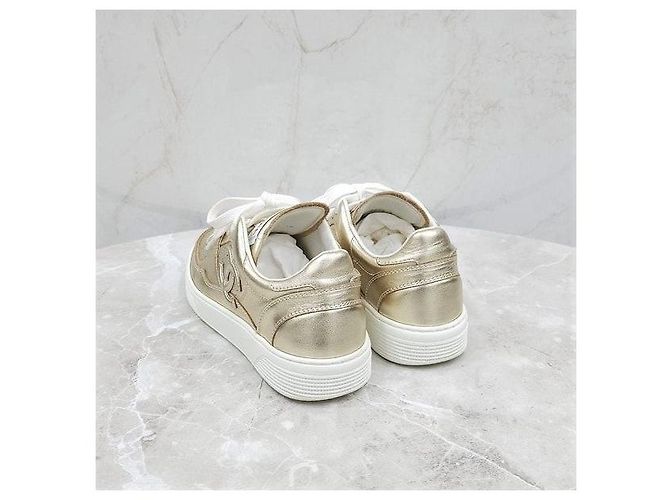 Chanel Sneaker Gold - Ansicht 4