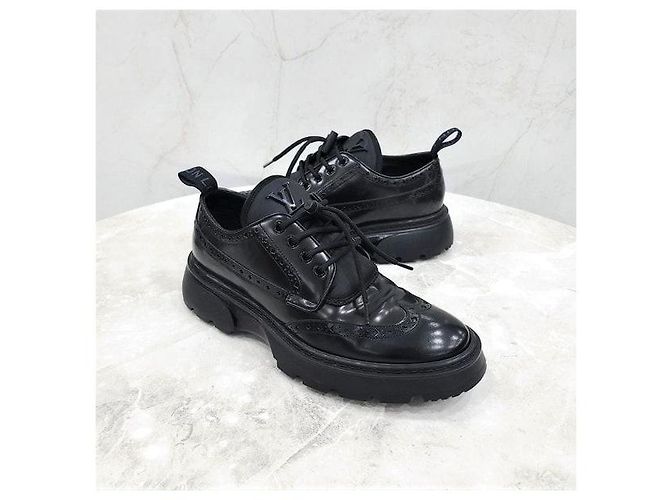 Louis Vuitton Scarpe Derby Monogram Abesses - vista 3
