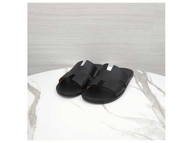 Hermès Sandali e Pantofole Izmir Nere - vista 7