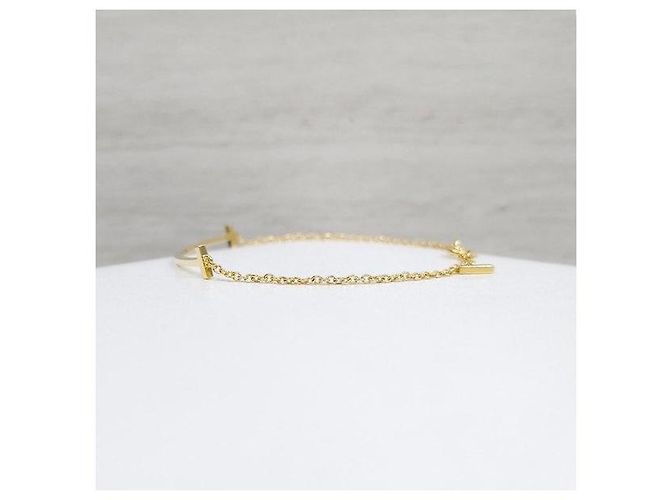 Tiffany & Co Bracciale Smile Small Oro Giallo - vista 2