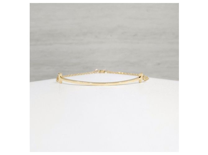 Tiffany & Co Bracciale Smile Small Oro Giallo - vista 8