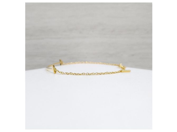Tiffany & Co Bracciale Smile Small Oro Giallo - vista 9