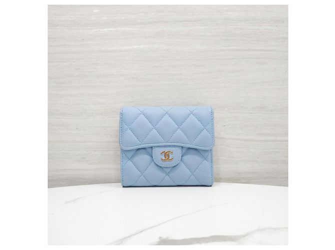 Chanel Billetera Classic Small Flap Caviar with Chip - vista 11