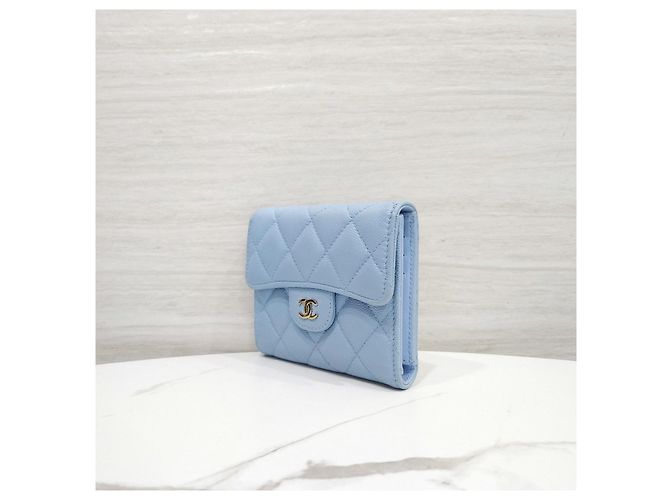 Chanel Billetera Classic Small Flap Caviar with Chip - vista 12