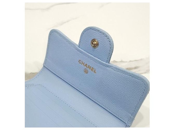 Chanel Billetera Classic Small Flap Caviar with Chip - vista 7