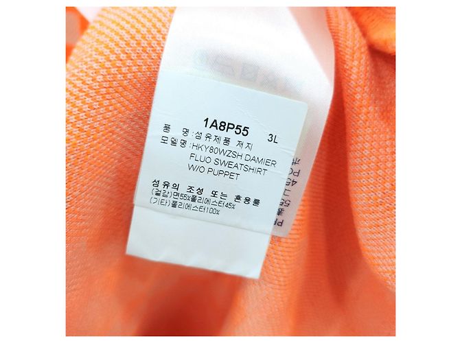 Louis Vuitton Orange Damier Flow Sweatshirt XXL - Ansicht 10