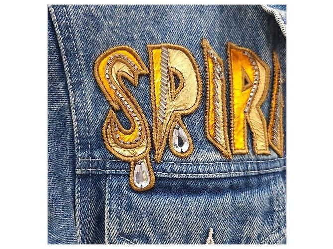 Gucci Bestickte Jeansjacke - Ansicht 7