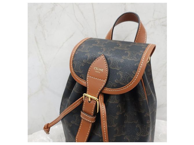 Céline Triomphe Mini Polco Backpack - view 14