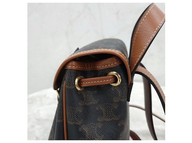 Céline Triomphe Mini Polco Backpack - view 5