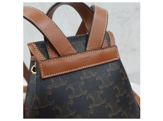Céline Triomphe Mini Polco Backpack - view 7