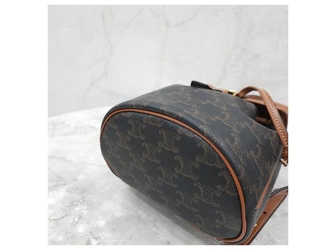 Céline Triomphe Mini Polco Backpack - view 8