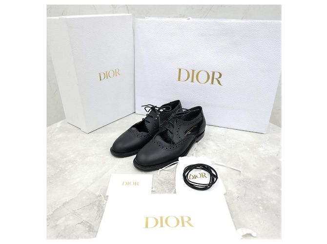 Dior Teddy Derby Leder-Loafer - Ansicht 12