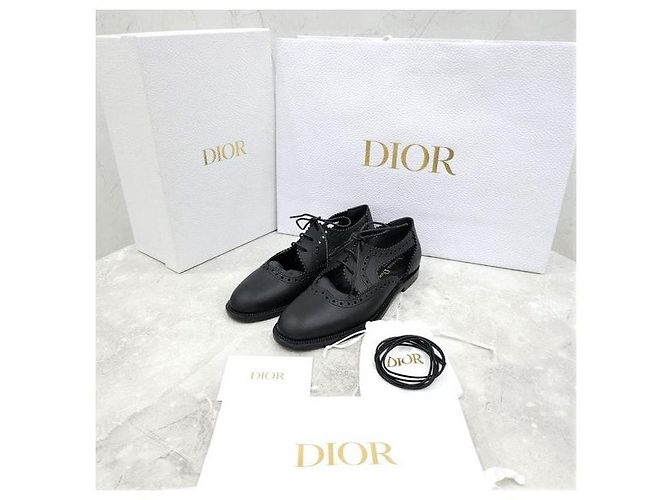 Dior Teddy Derby Leder-Loafer - Ansicht 6