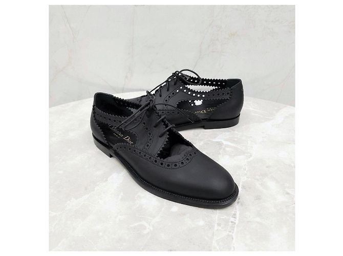 Dior Teddy Derby Leder-Loafer - Ansicht 9