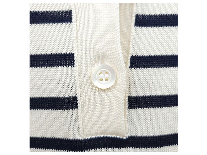 Dior Capri Stripe Polohemd Kurzarm - Ansicht 11