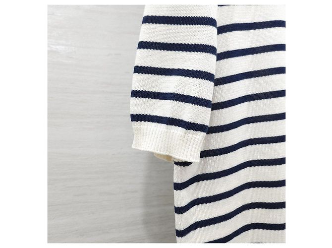 Dior Capri Stripe Polohemd Kurzarm - Ansicht 13