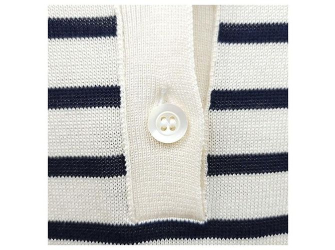 Dior Capri Stripe Polohemd Kurzarm - Ansicht 4