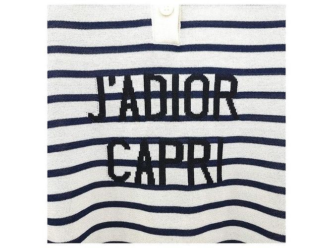 Dior Capri Stripe Polohemd Kurzarm - Ansicht 5