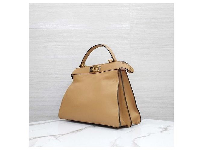 Fendi Borsa a spalla tote Peekaboo SEE Medium - vista 2