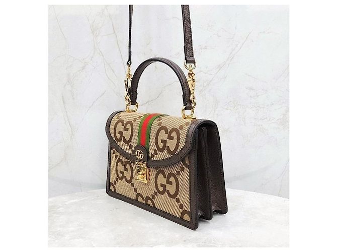 Gucci Borsa a mano piccola Ophidia Web - vista 12