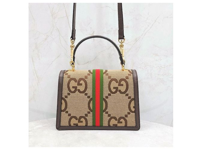 Gucci Borsa a mano piccola Ophidia Web - vista 13
