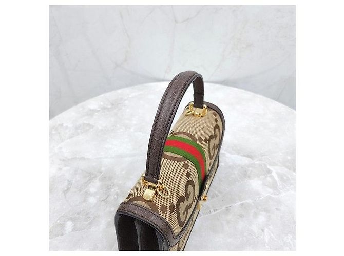 Gucci Borsa a mano piccola Ophidia Web - vista 6