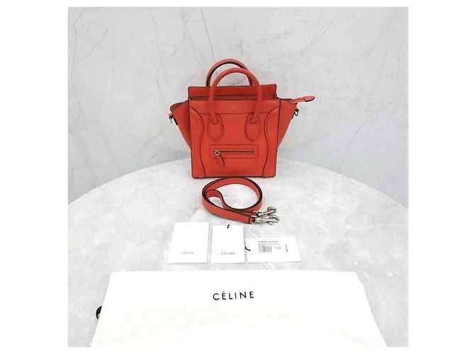 Céline Borsa a Spalla Nano Tote Luggage - vista 10