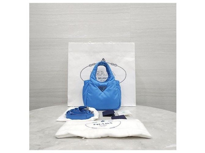 Prada Mini borsa in nylon imbottito morbido - vista 11
