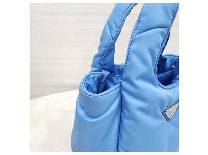 Prada Mini borsa in nylon imbottito morbido - vista 6