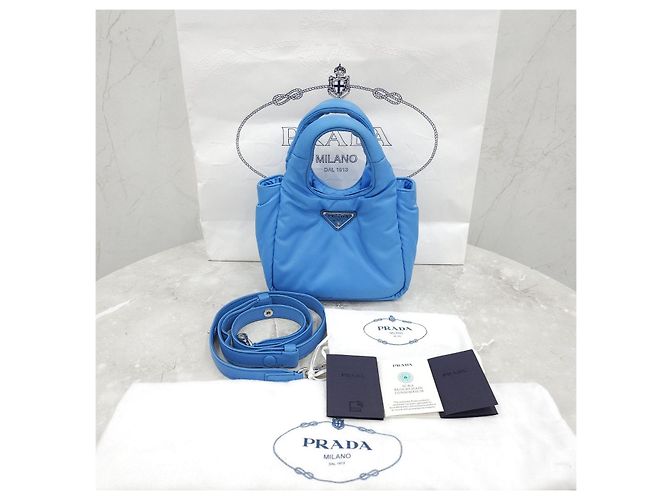 Prada Mini borsa Soft Padded Re-Nylon - vista 15