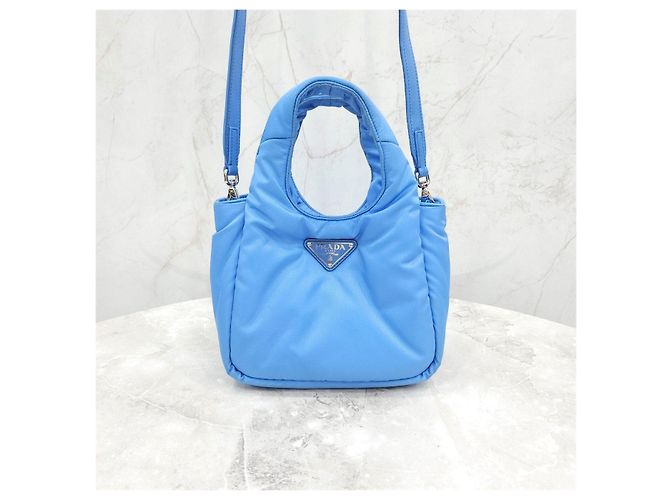 Prada Mini borsa Soft Padded Re-Nylon - vista 9