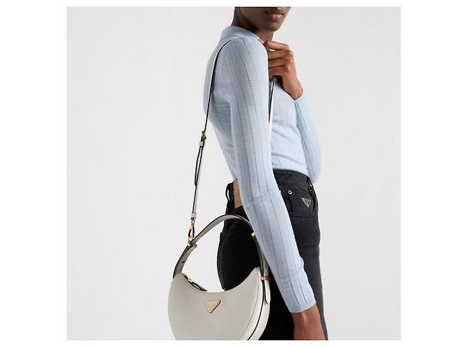 Prada Picca borsa a tracolla in pelle - vista 10