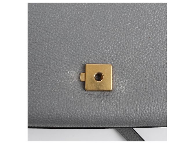 Gucci GG Marmont Mini Lederhandtasche Grau - Ansicht 15