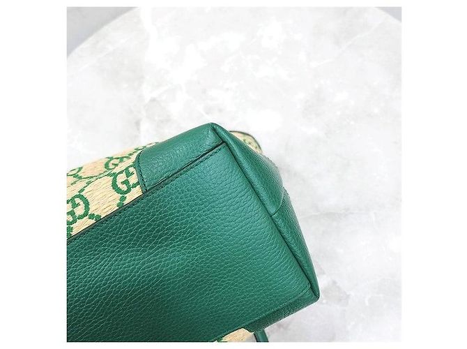 Gucci Ophidia Shopper Schultertasche Medium aus Raffia - Ansicht 6