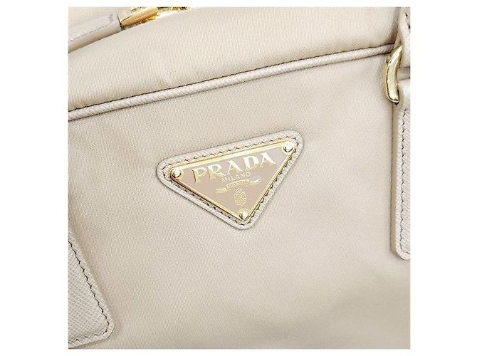 Prada Borsa a due manici media in Re-Nylon e Saffiano - vista 6
