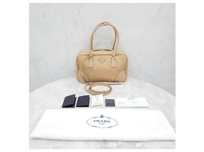 Prada Borsa a due manici media in Re-Nylon e Saffiano - vista 9