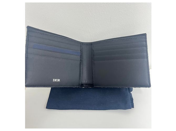 Dior Oblique Leather Wallet - view 4