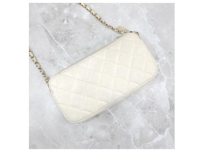 Chanel Borsa a tracolla Caviar WOC Mini Double Zipper Chain - vista 5