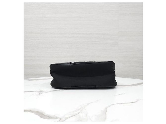 Prada Borsa Moon in nylon e pelle - vista 8