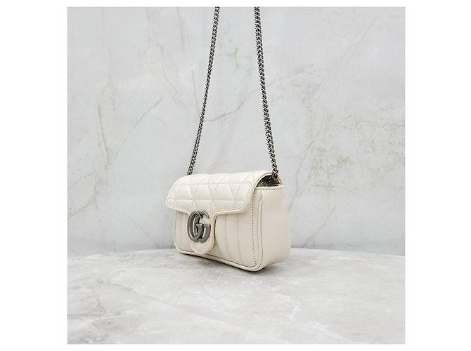 Gucci Borsa a catena GG Marmont Super Mini - vista 2