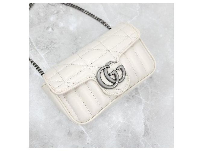 Gucci Borsa a catena GG Marmont Super Mini - vista 4