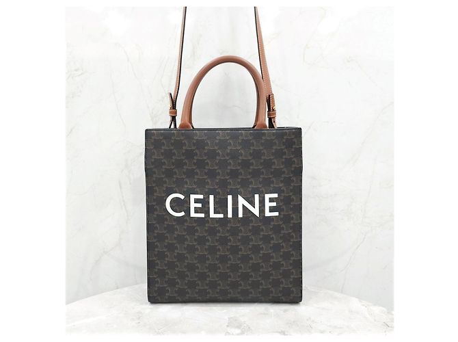 Céline Borsa Cabas Verticale Triomphe Small - vista 11