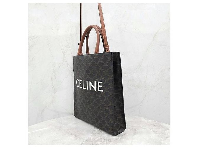 Céline Borsa Cabas Verticale Triomphe Small - vista 2