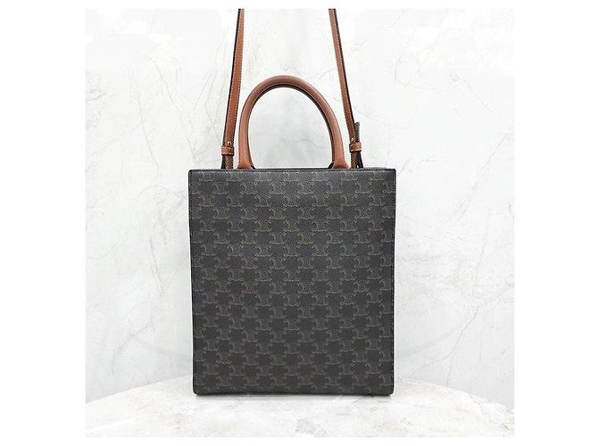 Céline Borsa Cabas Verticale Triomphe Small - vista 3