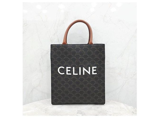 Céline Borsa Cabas Verticale Triomphe Small - vista 4
