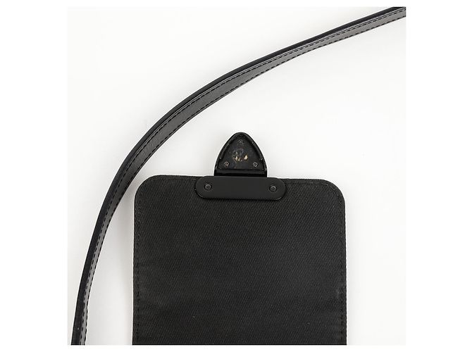 Louis Vuitton Borsa a tracolla in pelle nera - vista 12