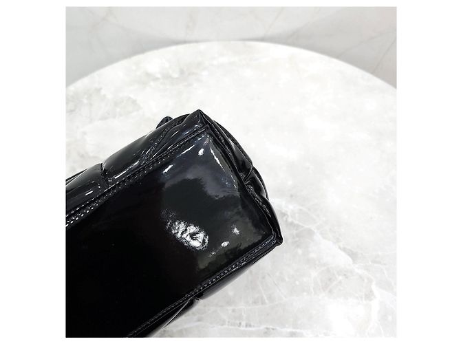 Autre Marque Borsa a spalla Loulou Puffer Small in vernice - vista 14